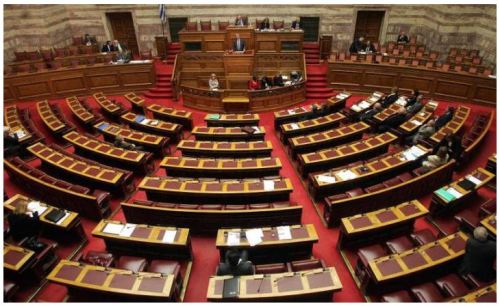 Κοινοποίηση από τον πρόεδρο της Βουλής προς τους βουλευτές ευνοϊκών για τα εθνικά θέματα αποφάσεων της Βουλής και του Κογκρέσου των ΗΠΑ.