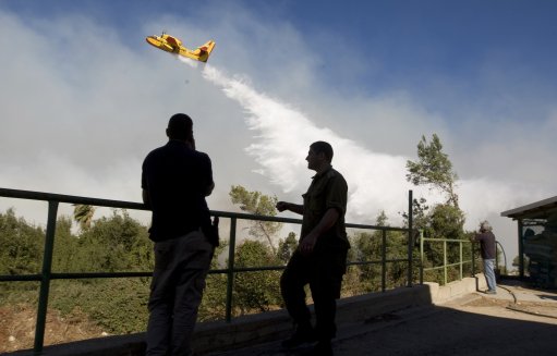 ADDITION Mideast Israel Fire Greece