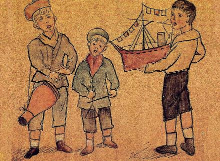 O_Amerikanos-Al_Papadiamantis