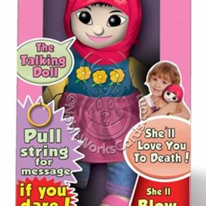 ΣΑΛΟΣ ΣΤΙΣ ΗΠΑ Ισλαμική κούκλα με… τρομοκρατικές&nbsp;ευχές!