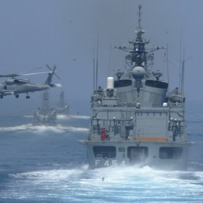 ΤΙ ΠΡΟΒΛΕΠΕΙ Ο ΣΧΕΔΙΑΣΜΟΣ ΤΟΥ Π.Ν.Ο Στόλος στο Αιγαίο σε σχηματισμό προάσπισης της ΑΟΖ – Έρχεται και «Καταιγίδα»&nbsp;πυραύλων