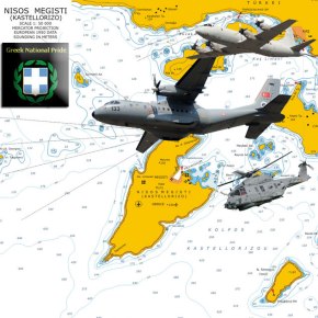 ΣΕ ΑΠΟΣΤΟΛΕΣ Α/Υ ΠΟΛΕΜΟΥ –  «Mια ανάσα» από Μεγίστη, Ρω και Στρογγύλη πέταξαν τουρκικά ελικόπτερα και&nbsp;AΦΝΣ