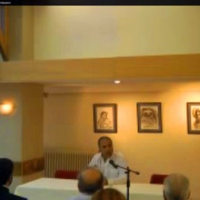 Έκθεση ζωγραφικής του Νίκου Λυγερού «Ανθρώπινα κάρβουνα», 27/05/2013 – Διάλεξη του Ν. Λυγερού με τίτλο: «Η στρατηγική της Ανθρωπότητας»&nbsp;27/05/2013