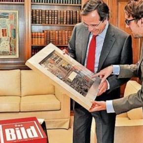 «Aπό πρωθυπουργός της χρεοκοπίας, φορέας της ελπίδας ο «νικητής» Σαμαράς» γράφει η&nbsp;Bild