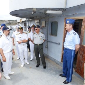 Επίσκεψη Αρχηγού Ενόπλων Δυνάμεων της Ρουμανίας στο Κέντρο Εκπαίδευσης Ναυτικής Αποτροπής και Πεδίο Βολής&nbsp;Κρήτης