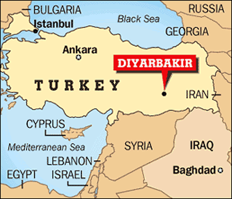 Turkey_Diyarbakir_map