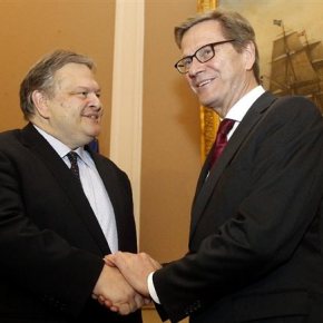 Συνάντηση Βενιζέλου – Βεστερβέλε: Στηρίξη στις μεταρρυθμιστικές προσπάθειες.Ιδιαίτερη αναφορά έγινε και στον αγωγό&nbsp;ΤΑΡ