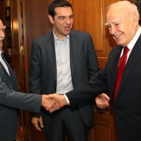 Ο Τσίπρας στον Παπούλια: «Αν η κυβέρνηση δεν θέσει το θέμα των γερμανικών αποζημιώσεων θα το θέσει ο&nbsp;λαός»