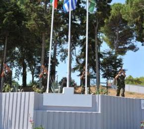 Βολές Υπέρ των Πεσόντων Καταδρομέων στο Μάλεμε στη 1η&nbsp;ΜΑΛ