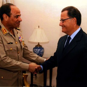 Π.ΠΑΝΑΓΙΩΤΟΠΟΥΛΟΣ & ΑΛ ΣΙΣΙ Η φιλία Πάνου με τον ισχυρό άνδρα της&nbsp;Αιγύπτου