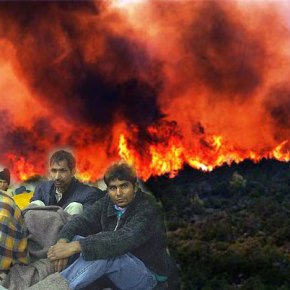 Ποίοι είναι πίσω από τις φωτιές; Δύο Αφγανοί λαθρό από τουρκία τις έβαλαν στην&nbsp;Σάμο!