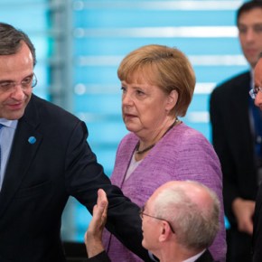 Σαμαράς: «Ο χρόνος και όχι το ποσόν είναι το βασικό ζήτημα για την ανεργία» .«Όσα προτείνει τώρα η Ευρώπη για την ανεργία έχουν χρονική υστέρηση», δήλωσε ο Αντώνης Σαμαράς από το&nbsp;Βερολίνο.