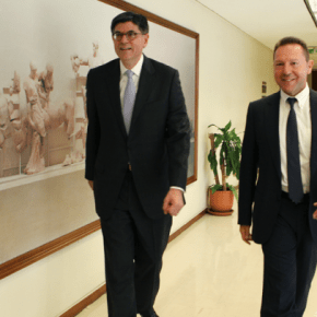 «Έχετε δύσκολο δρόμο για την ανάκαμψη» – Ο Αμερικανός υπουργός Οκονομικών και το succes&nbsp;story