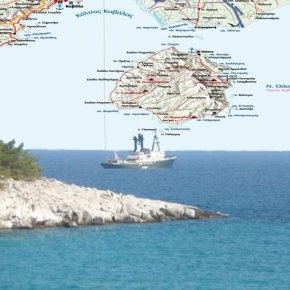 Τουρκικό ερευνητικό σκάφος σε παραλία της Θάσου!&nbsp;ΦΩΤΟΓΡΑΦΙΑ