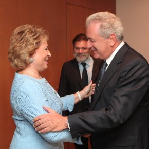 Δήλωση ΥΕΘΑ μετά τη συνάντησή με την Valentina&nbsp;Matvienko