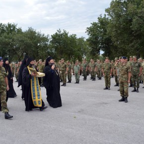 Για πρώτη φορά το Τίμιο Ξύλο της Ιεράς Μονής Ξηροποτάμου σε Στρατιωτική&nbsp;Μονάδα