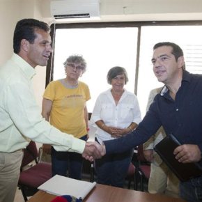 Συνάντηση Τσίπρα με το σωματείο της ΕΛΒΟ στη&nbsp;Θεσσαλονίκη