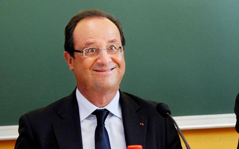 Hollande_smile_school