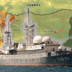 ΟΛΟΙ «ΜΕ ΤΟ ΔΑΚΤΥΛΟ ΣΤΗΝ ΣΚΑΝΔΑΛΗ» Η Μόσχα στέλνει πλοίο ηλεκτρονικού πολέμου στις ακτές της&nbsp;Συρίας