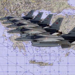 Οπλισμένα μαχητικά έστειλαν σήμερα οι Τούρκοι στο Αιγαίο&nbsp;!