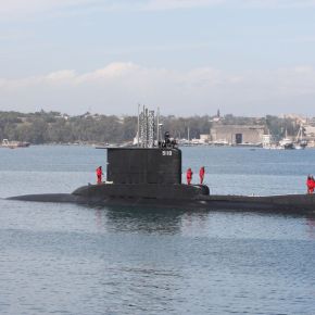 To υποβρύχιο ΠΟΝΤΟΣ (S119) στην Ανατολική&nbsp;Μεσόγειο