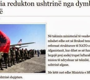 Η Αλβανία θα μειώσει το στρατό της από τις 12 χιλιάδες στις 8&nbsp;χιλιάδες