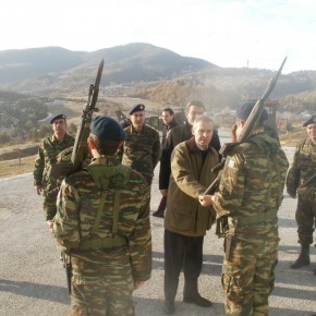 Επίσκεψη ΥφΕΘΑ σε φυλάκια της Καστοριάς και της Κόνιτσας&nbsp;(video)