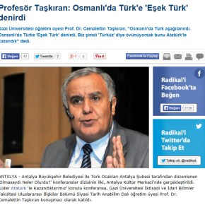 Διπλή αμφισβήτηση της τουρκικής «εθνικής&nbsp;ταυτότητας»