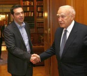 Συγχαρητήρια Παπούλια σε Τσίπρα για την υποψηφιότητα της&nbsp;Κομισιόν