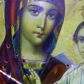 H Παναγιά που δέχθηκε 55 σφαίρες απο τις ριπές των αυτομάτων όπλων&nbsp;!