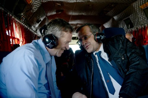 ÅÐÉÓÊÅØÇ ÔÏÕ ÐÑÙÈÕÐÏÕÑÃÏÕ ÁÍÔ. ÓÁÌÁÑÁ ÓÔÏ ÁÃÉÏÍ ÏÑÏÓ(EUROKINISSI/ÃÏÕËÉÅËÌÏÓ ÁÍÔÙÍÉÏÕ)