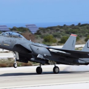 F-15 των ΗΠΑ με ελληνικά F-16 στη Σούδα&nbsp;–