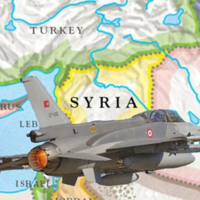 Οι Τούρκοι κατέρριψαν μαχητικό αεροσκάφος της Συρίας βάζοντας φωτιά στην&nbsp;περιοχή