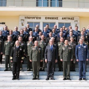 Χαιρετισμός ΥΕΘΑ Δημήτρη Αβραμόπουλου στην κοινή συνεδρίαση των νεοσυσταθέντων Ανωτάτων Συμβουλίων των τριών Κλάδων των&nbsp;Ε.Δ.