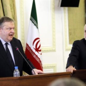 Συνάντηση Βενιζέλου με τον ιρανό ΥΠΕΞ Μοχάμαντ Τζαβάντ Ζαρίφ Στο πλαίσιο της επίσημης επίσκεψής του στην&nbsp;Τεχεράνη