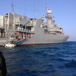Αποπλέει από Σούδα για Σεβαστούπολη η ουκρανική φρεγάτα που έχει&nbsp;αυτομολήσει