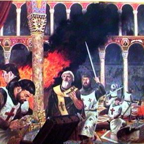 Η άλωση της Κωνσταντινούπολης από τους Λατίνους (12 Απριλίου&nbsp;1204)