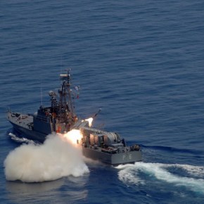 Πεδίο Βολής Κρήτης: Μπαράζ βολών του Πολεμικού&nbsp;Ναυτικού