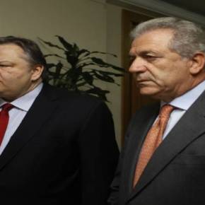 Προειδοποίηση Δ.Αβραμόπουλου προς Ε.Βενιζέλο: «Πήρες 8% και βάσει αυτού θα λάβεις κυβερνητικές&nbsp;θέσεις»