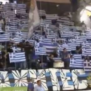 1000 Κύπριοι ψάλλουν τον Εθνικό Ύμνο σε αγώνα βόλεϊ με τουρκική ομάδα&nbsp;(vid)