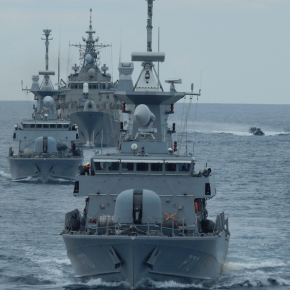 Η Καταιγίδα του ελληνικού Στόλου στο Αιγαίο σε&nbsp;φωτογραφίες