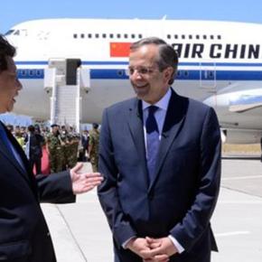 Ιδιωτική επίσκεψη με σημασία του Κινέζου Προέδρου στην Ελλάδα.Τον υποδέχτηκε στη Ρόδο ο Αντώνης&nbsp;Σαμαράς.