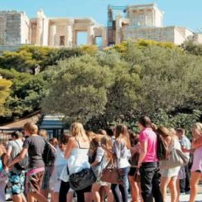 Αύξηση των τουριστών από&nbsp;Αυστραλία