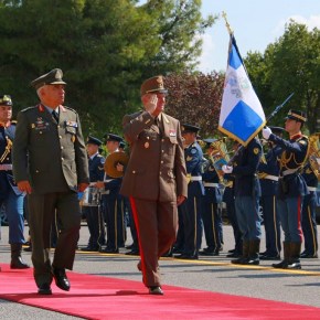 ΕΠΙΣΗΜΗ ΕΠΙΣΚΕΨΗ ΑΡΧΗΓΟΥ ΕΝΟΠΛΩΝ ΔΥΝΑΜΕΩΝ ΤΗΣ ΟΥΓΓΑΡΙΑΣ ΣΤΟ&nbsp;ΓΕΕΘΑ