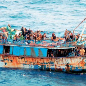 Αύξηση 835% στις ροές μεταναστών στο&nbsp;Αιγαίο