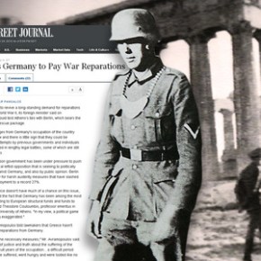 Νέος «πάγος» από το Βερολίνο για τις γερμανικές αποζημιώσεις ΔΕΝ ΑΝΑΓΝΩΡΙΖΟΥΝ&nbsp;ΔΙΕΚΔΙΚΗΣΕΙΣ