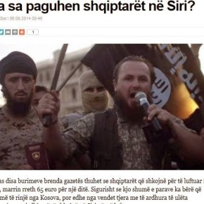 Σκοτώνουν για 65 ευρώ την ημέρα οι Αλβανοί Τζιχαντιστές στην&nbsp;Συρία