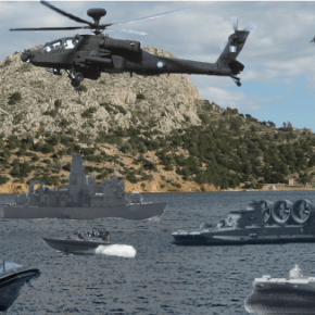 Τεράστια επιχείρηση με 20 Πολεμικά σκάφη…Ανακατάληψη βραχονησίδας απο την Δύναμη&nbsp;«Δ»