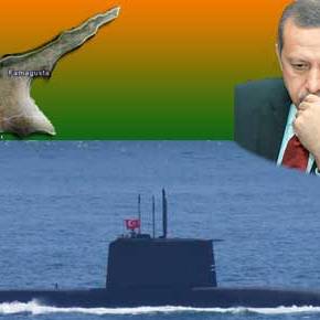 Στα νερά της Κύπρου Τουρκικό Υποβρύχιο …Ενώ μεταφέρουν άρματα στα Σύνορα της&nbsp;Συρίας!