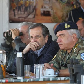 Ο πρωθυπουργός και ο υπουργός Εθνικής Άμυνας παρακολούθησαν από κοντά τα γυμνάσια στο πεδίο ασκήσεων «Αετός» του Έβρου&nbsp;ΦΩΤΟΓΡΑΦΙΕΣ